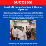 Local 342 Stands with Nestle