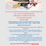 The Annual Richard Abondolo scholarship program